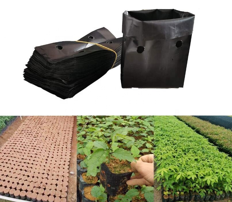 Polyethylene perforated plastic grow bags Grow Bag Wholesale