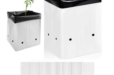 Colorful durable plastic plant grow bags (3)