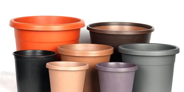 Gardening planting outdoor plastic pots (2)