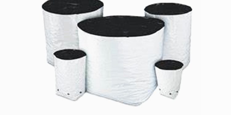 Greenhouses use plastic grow bags (4)