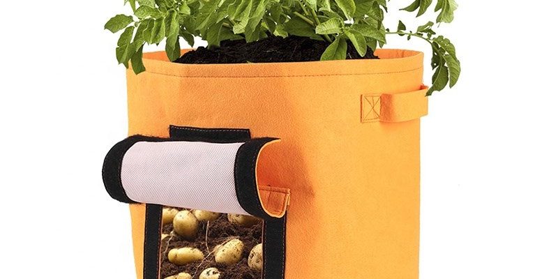 Grow bags in colorful creative fabrics (5)