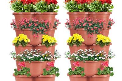High quality beautiful plastic flower pot (3)