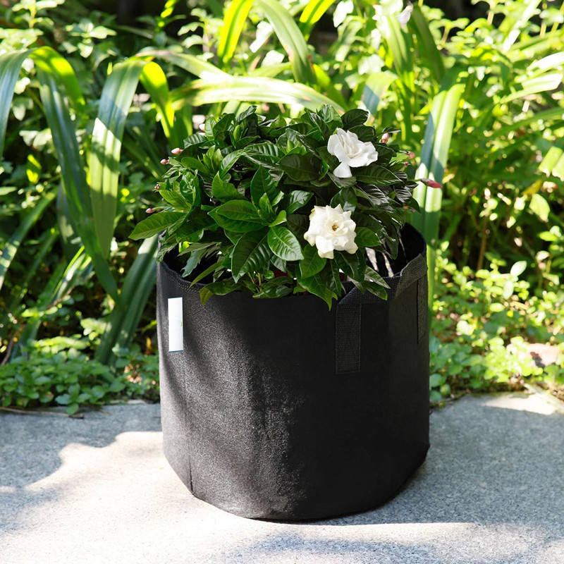 Breathable garden fabric grow bag for vegetables and flowers