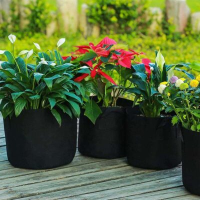 Garden fabric grow bag for vegetables and flowers