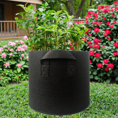High-quality flower plant fabric grow bag for garden planting
