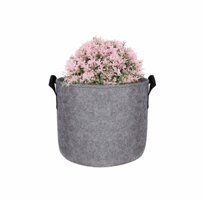 Simple style fabric grow bag for home and garden planting