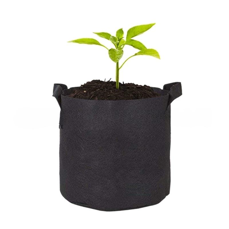Simple style fabric grow bag for home and garden planting