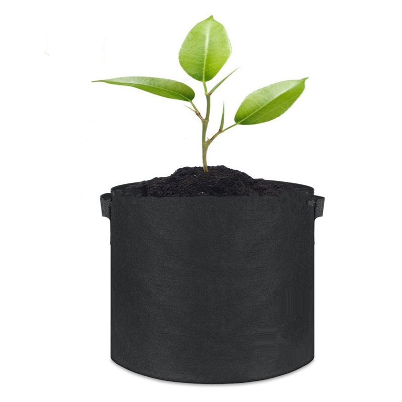 Simple style fabric grow bag for home and garden planting