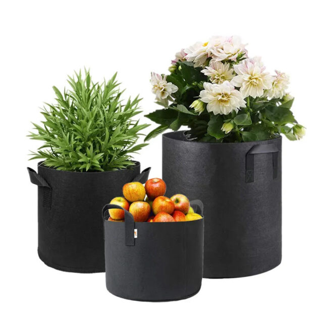 Fabric grow bag for vegetable gardening and planting