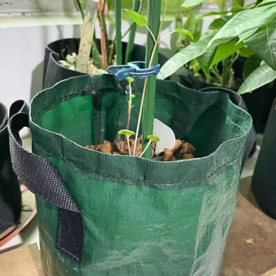 Farm garden plastic grow bag for vegetable planting