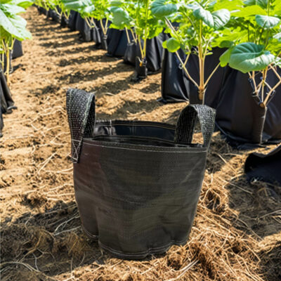 Home garden plastic grow bag for vegetables and flowers