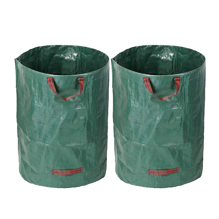 Reusable plastic grow bag for vegetable and flower planting