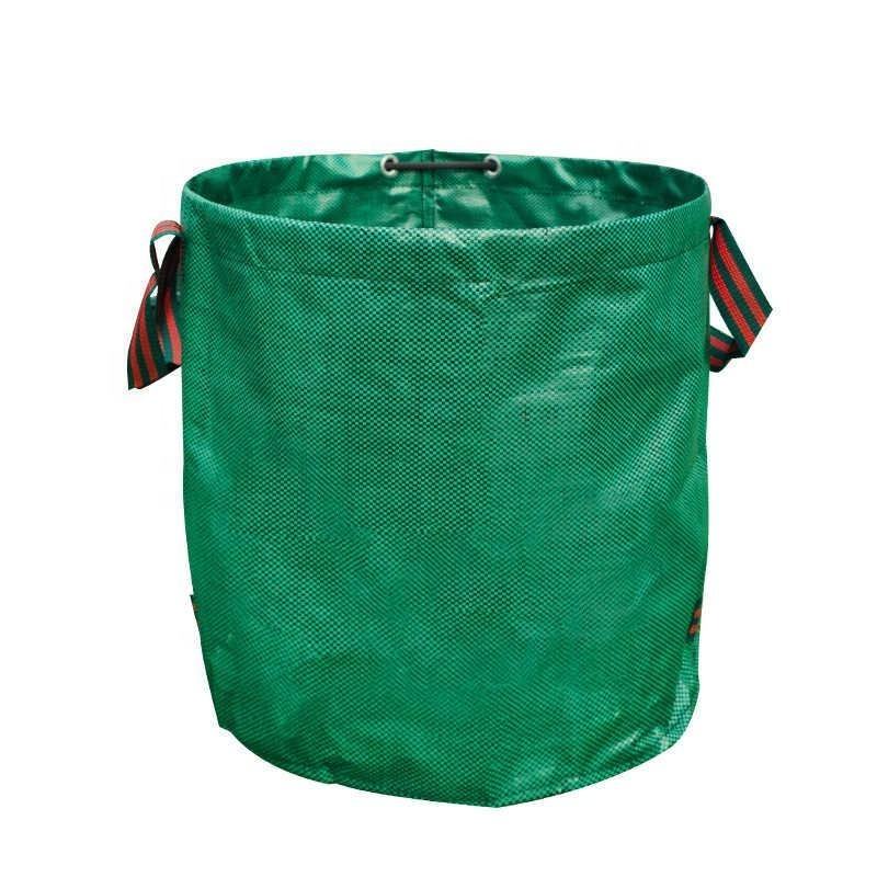 Reusable plastic grow bag for vegetable and flower planting
