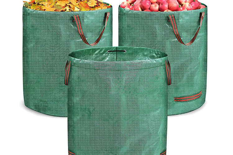 Reusable plastic grow bag for vegetable and flower planting