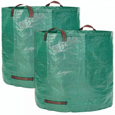 Reusable plastic grow bag for vegetable and flower planting
