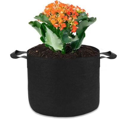 Durable fabric grow bag for long-term garden planting