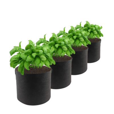 Durable fabric grow bag for long-term garden planting