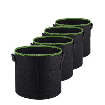 Durable fabric grow bag for long-term garden planting