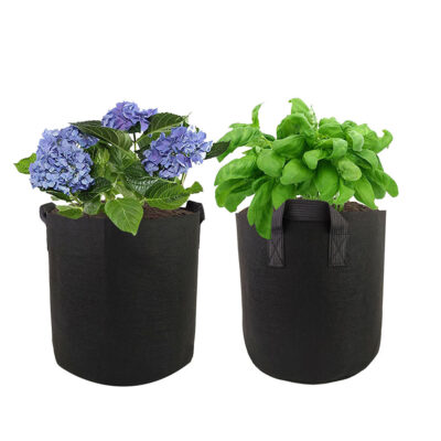 Durable fabric grow bag for long-term garden planting