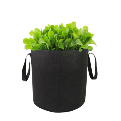 Durable fabric grow bag for long-term garden planting