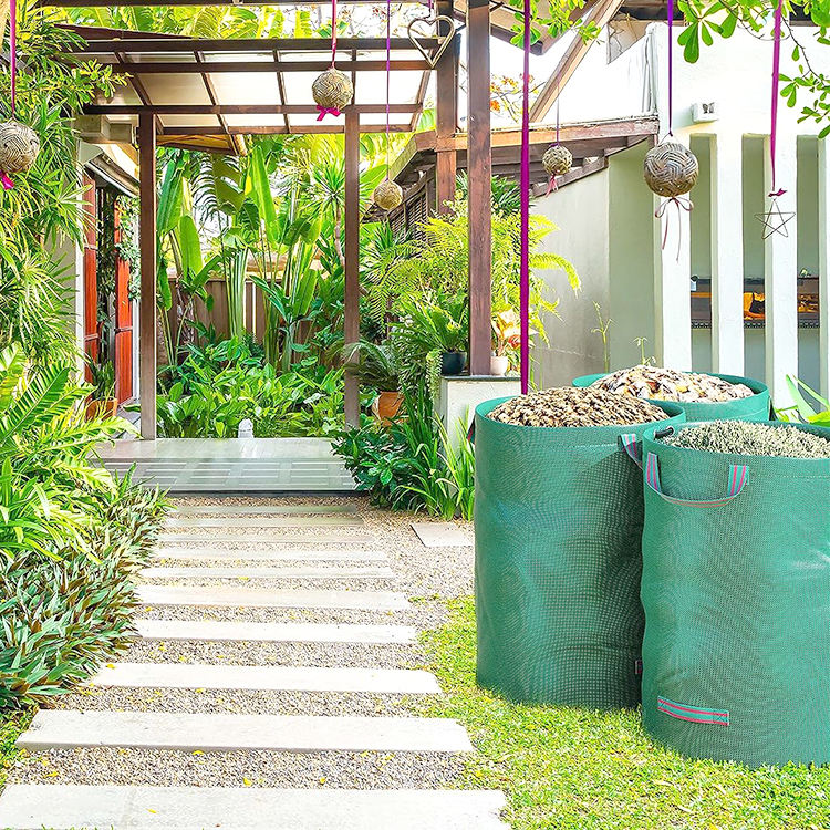 Durable multifunctional plastic grow bag for gardening