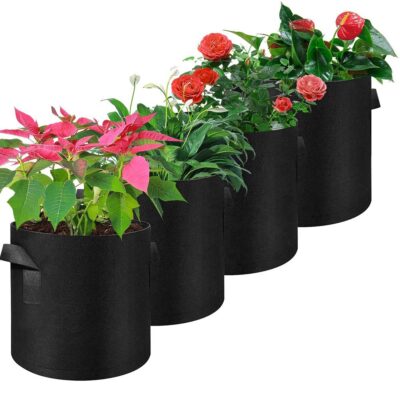 Multi-size fabric grow bag for vegetables and plant gardening