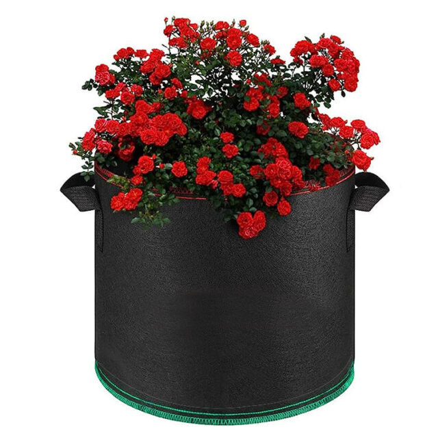 Multi-size fabric grow bag for vegetables and plant gardening