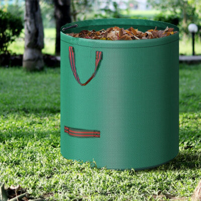 Foldable reusable plastic grow bag for garden use