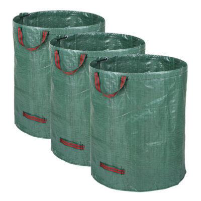 Foldable plastic grow bag for vegetable and flower planting