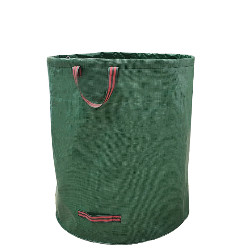 Foldable plastic grow bag for vegetable and flower planting