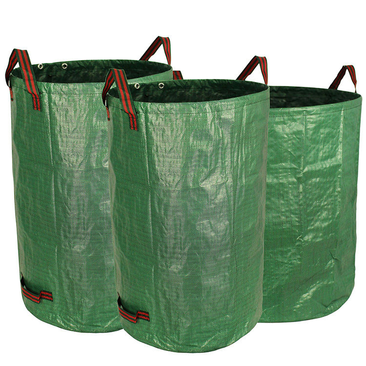 Reusable waterproof plastic grow bag for vegetable planting