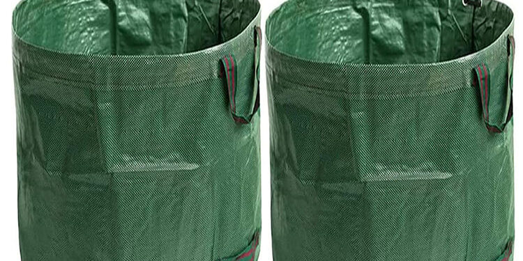 Reusable waterproof plastic grow bag for vegetable planting